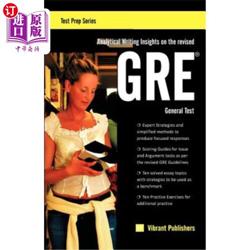 海外直订Analytical Writing Insights on the revised GRE General Test 对修订后GRE普通考试的分析性写作见解
