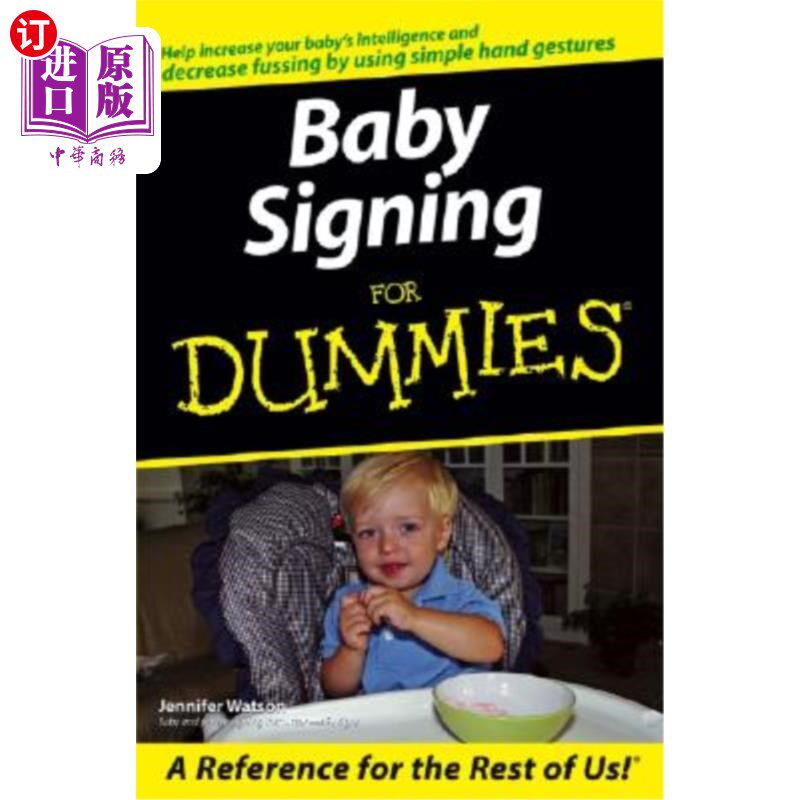 海外直订Baby Signing for Dummies 婴儿签署傻瓜