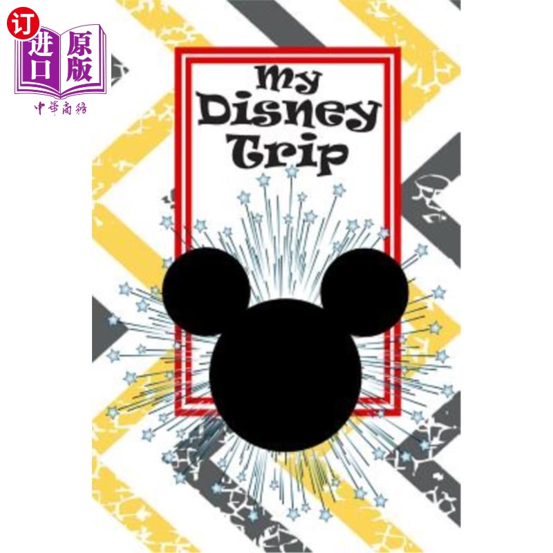 海外直订Unofficial Disney Trip Activity & Autograph Book 非官方迪斯尼旅行活动及签名册