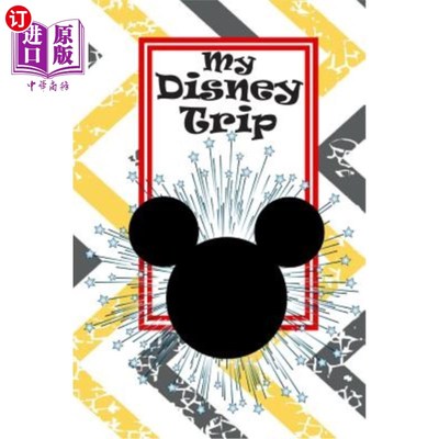 海外直订Unofficial Disney Trip Activity & Autograph Book 非官方迪斯尼旅行活动及签名册