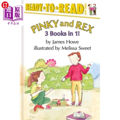 海外直订Pinky and Rex 3 Books in 1!: Pinky and Rex; Pinky and Rex and the Perfect Pumpki Pinky和Rex三