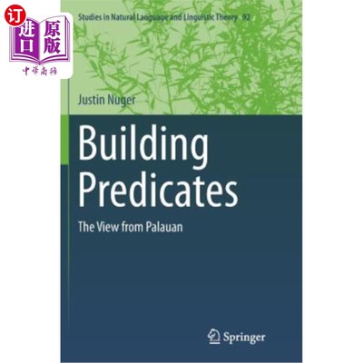 海外直订Building Predicates: The View from Palauan 构建谓词：来自帕劳的视图