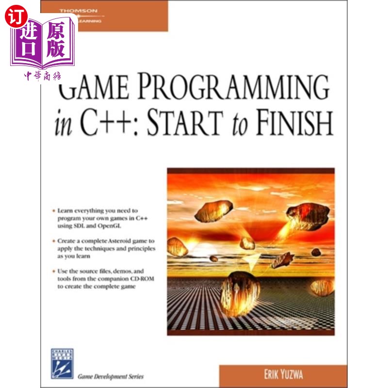 海外直订GAME PROGRAMMING IN C++: STARTTO FINISH c++游戏编程:从头到尾-封面