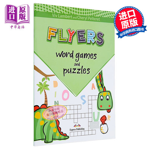 少儿英语教辅 Word Games and Puzzles Flyers Student's Book with Digibook 单词游戏和谜题 YLE三级 含电子书【中商原版】