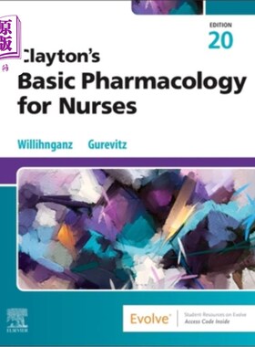 海外直订医药图书Clayton's Basic Pharmacology for Nurses 克莱顿护士基础药理学