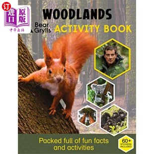 Grylls 贝尔·格里尔斯贴纸活动 Sticker Woodlands 林地 Activity 海外直订Bear