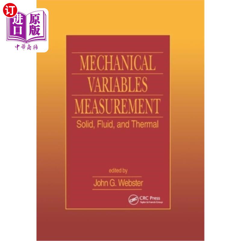 海外直订Mechanical Variables Measurement - Solid, Fluid, and Thermal