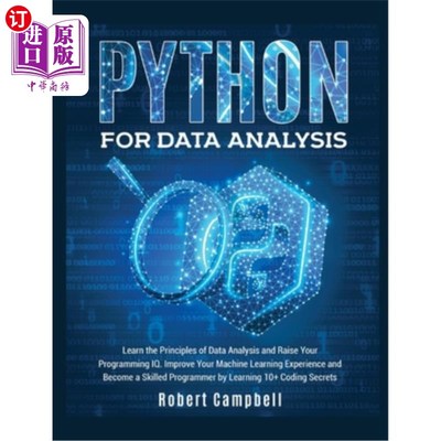 海外直订Python for Data Analysis: Learn the Principles of Data Analysis and Raise Your P Python数据分析