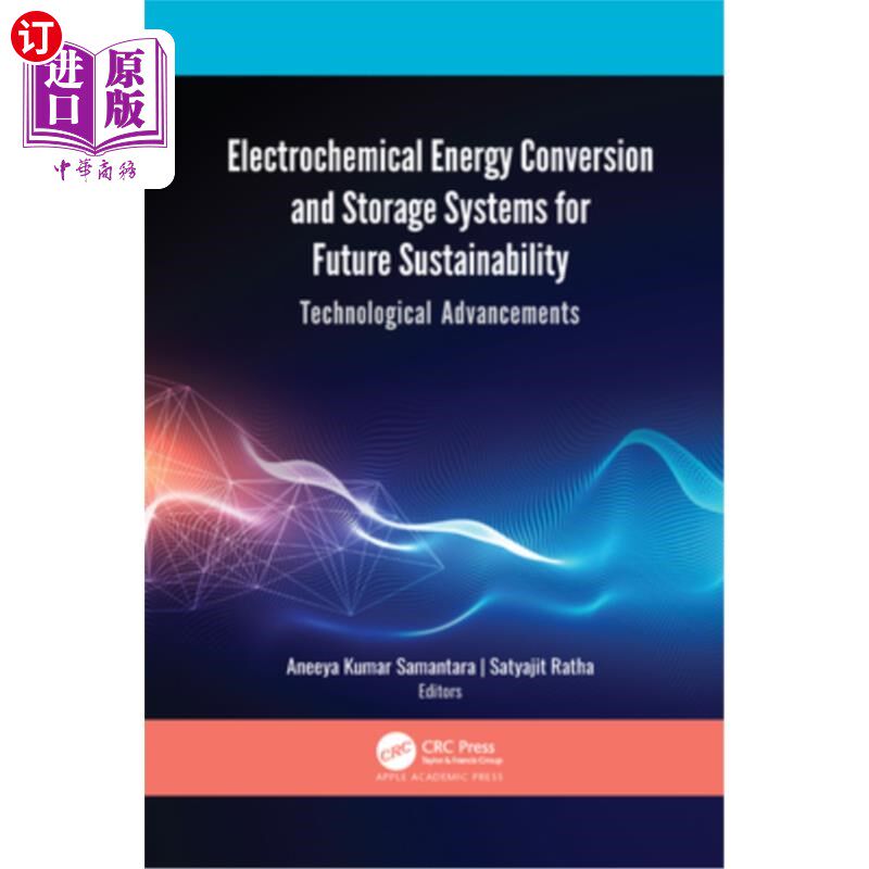 海外直订Electrochemical Energy Conversion and Storage Systems for Future Sustainability: 未来可持续发展的电化学能量