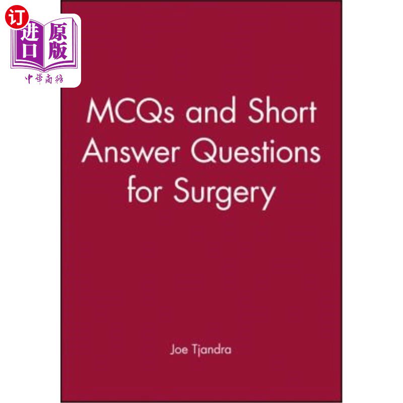 海外直订医药图书McQs and Short Answer Questions for Surgery MCQ和外科简短回答问题