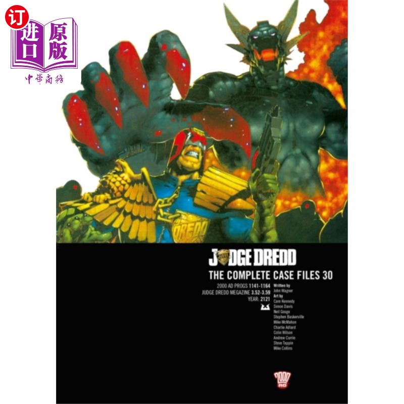 海外直订Judge Dredd: The Complete Case Files 30 德瑞德法官:完整的案件档案30