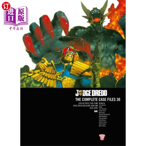 海外直订Judge Dredd: The Complete Case Files 30 德瑞德法官:完整的案件档案30