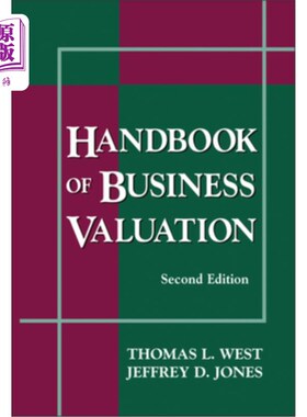 海外直订Handbook of Business Valuation 商业估价手册，第2版