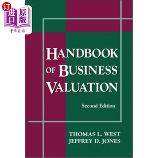 海外直订Handbook of Business Valuation 商业估价手册，第2版
