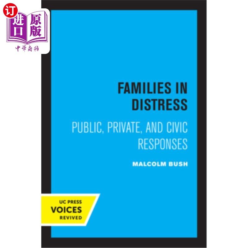海外直订医药图书Families in Distress: Public, Private, and Civic Responses 困境中的家庭:公共、私人和公民的反应