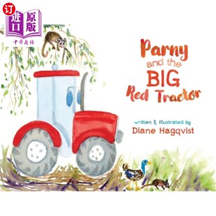 海外直订Parny and the BIG Red Tractor 帕尼和大红色拖拉机