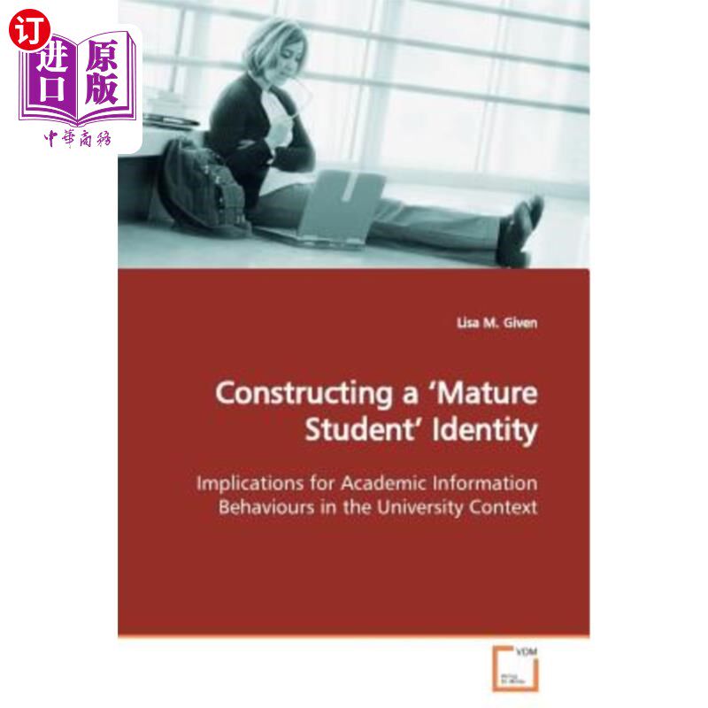 海外直订Constructing a 'Mature Student' Identity 构建“成熟学生”身份