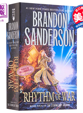 Rhythm of War 4 英文原版 飓光志4 战争节奏 Brandon Sanderson【中商原版】科幻小说 布兰登 桑德森