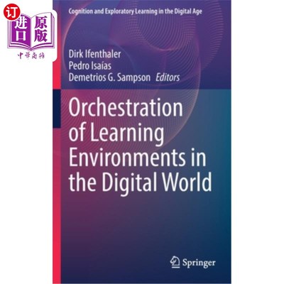 海外直订Orchestration of Learning Environments in the Digital World 数字世界中学习环境的编排