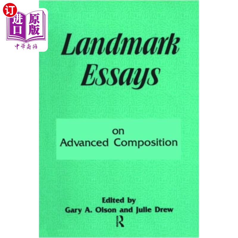 海外直订Landmark Essays on Advanced Composition 具有里程碑意义的高级作文