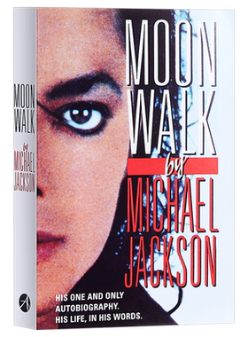 预售 迈克尔杰克逊书籍 太空步 迈克尔杰克逊自传 Moonwalk 英文原版 Michael Jackson 平装 迈克尔杰克逊传记 迈克尔杰克逊周边