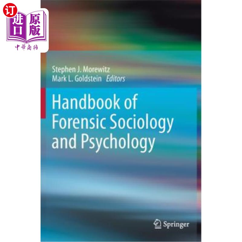 海外直订Handbook of Forensic Sociology and Psychology 法医社会学与心理学手册