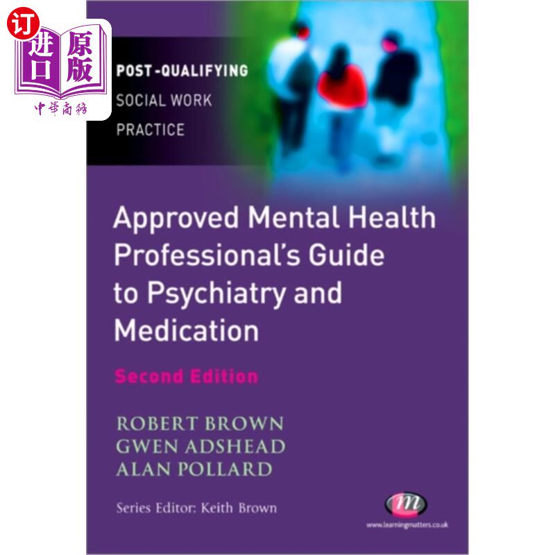 海外直订Approved Mental Health Professional's Guide to P... 经批准的精神卫生专业人员精神病学和药物治疗指南