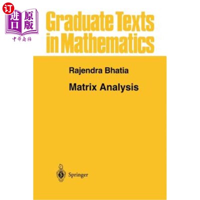 海外直订Matrix Analysis 矩阵分析