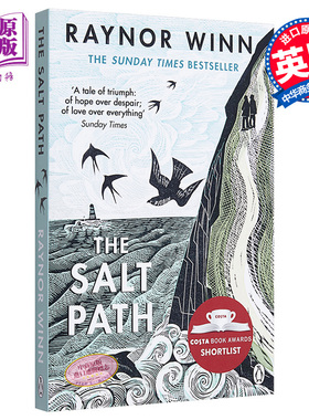 盐之路 海边的1014公里 英文原版 The Salt Path Raynor Winn 爱情 励志 入围科斯塔图书奖 温莱特图书奖【中商原版】