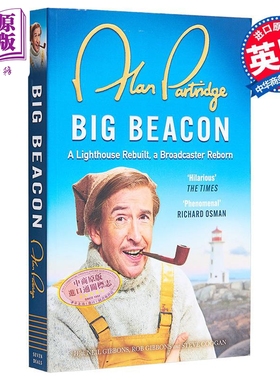 预售 艾伦帕特奇 大灯塔 Alan Partridge Big Beacon 英文原版 Alan Partridge 人物传记 自我提升【中商原版】