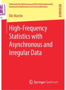 海外直订High-Frequency Statistics with Asynchronous and Irregular Data 异步不规则数据的高频统计