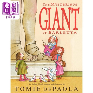 Mysterious Barletta 巴列塔 The 进口图书 现货 精品儿童故事书 Giant 神秘巨人 儿童绘本 英文原版 中商原版 故事图画书