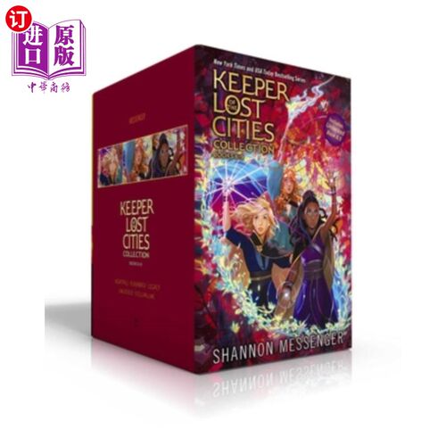 海外直订Keeper of the Lost Cities Collection Books 6-9 (Boxed Set): Nightfall; Flashback 失落之城守护者收藏书6-9（