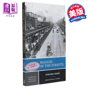 经典 街头女郎玛吉 Maggie 现货 CRANE 名著 STEPHEN 英文原版 Streets the 中商原版 Girl 诺顿文学解读系列