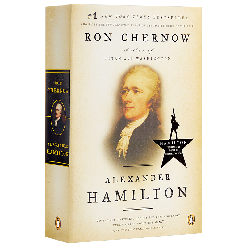 【中商原版】亚历山大·汉密尔顿 英文原版 Alexander Hamilton 传记 Ron Chernow 罗恩·彻诺