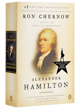 预售 亚历山大·汉密尔顿传记 Alexander Hamilton 英文原版 Ron Chernow 罗恩·彻诺