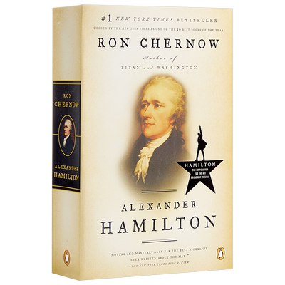 【中商原版】亚历山大·汉密尔顿 英文原版 Alexander Hamilton 传记 Ron Chernow 罗恩·彻诺
