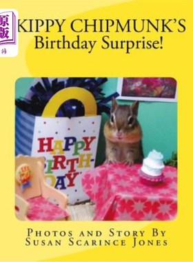 海外直订Skippy ChipMunk's Birthday Surprise! 小金花鼠的生日惊喜！