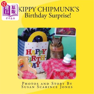 海外直订Skippy ChipMunk's Birthday Surprise! 小金花鼠的生日惊喜！