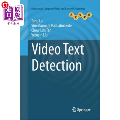 海外直订Video Text Detection 视频文本检测