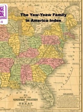 海外直订The Yaw-Yeaw Family in America Master Index 美国Yaw Yeaw家庭主索引