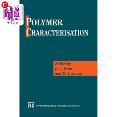 海外直订Polymer Characterisation 聚合物表征