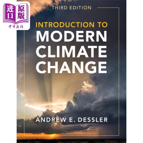 现代气候变化导论 英文原版 Introduction to Modern Climate Change Andrew E.Dessler【中商原版】