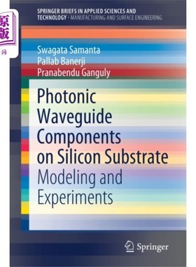 海外直订Photonic Waveguide Components on Silicon Substra... 硅衬底上的光子波导元件