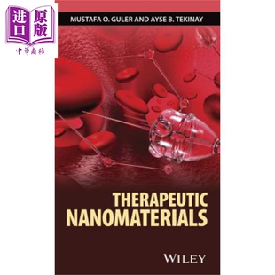 现货 治疗性纳米材料 Therapeutic Nanomaterials 英文原版 Mustafa Guler【中商原版】Wiley