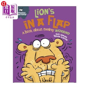 书 一本关于感觉担忧 book Matters Lion abo... 狮子在一个皮瓣 海外直订Behaviour Flap 行为问题