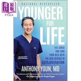 Life 青春常驻 Younger 预售 英文原版 中商原版 焕发活力与美丽 Youn 利用自我年轻化新科学 医学保健指南 Anthony for