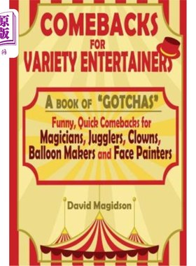 海外直订Comebacks For Variety Entertainers: A Book of 