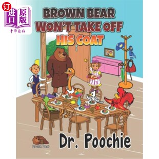 Off 棕熊不肯脱外套 Take Won His 海外直订Brown Coat Bear