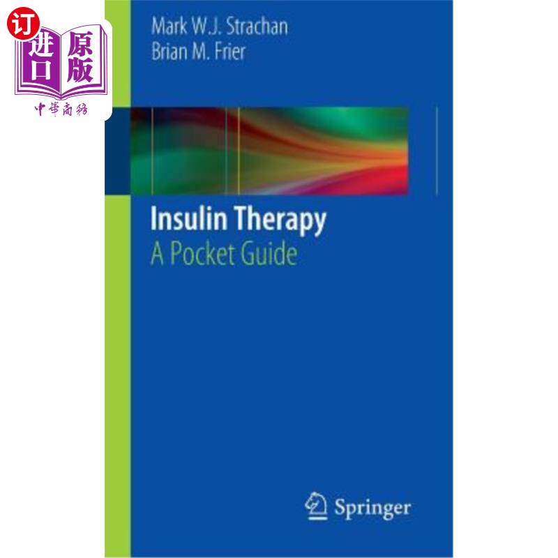 海外直订医药图书Insulin Therapy: A Pocket Guide 胰岛素治疗：袖珍指南 书籍/杂志/报纸 原版其它 原图主图